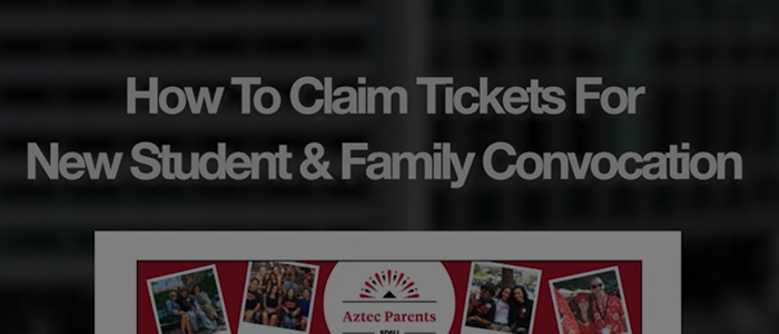 Screenshot from the Youtube video on "How to Claim Tickets for NSFC"