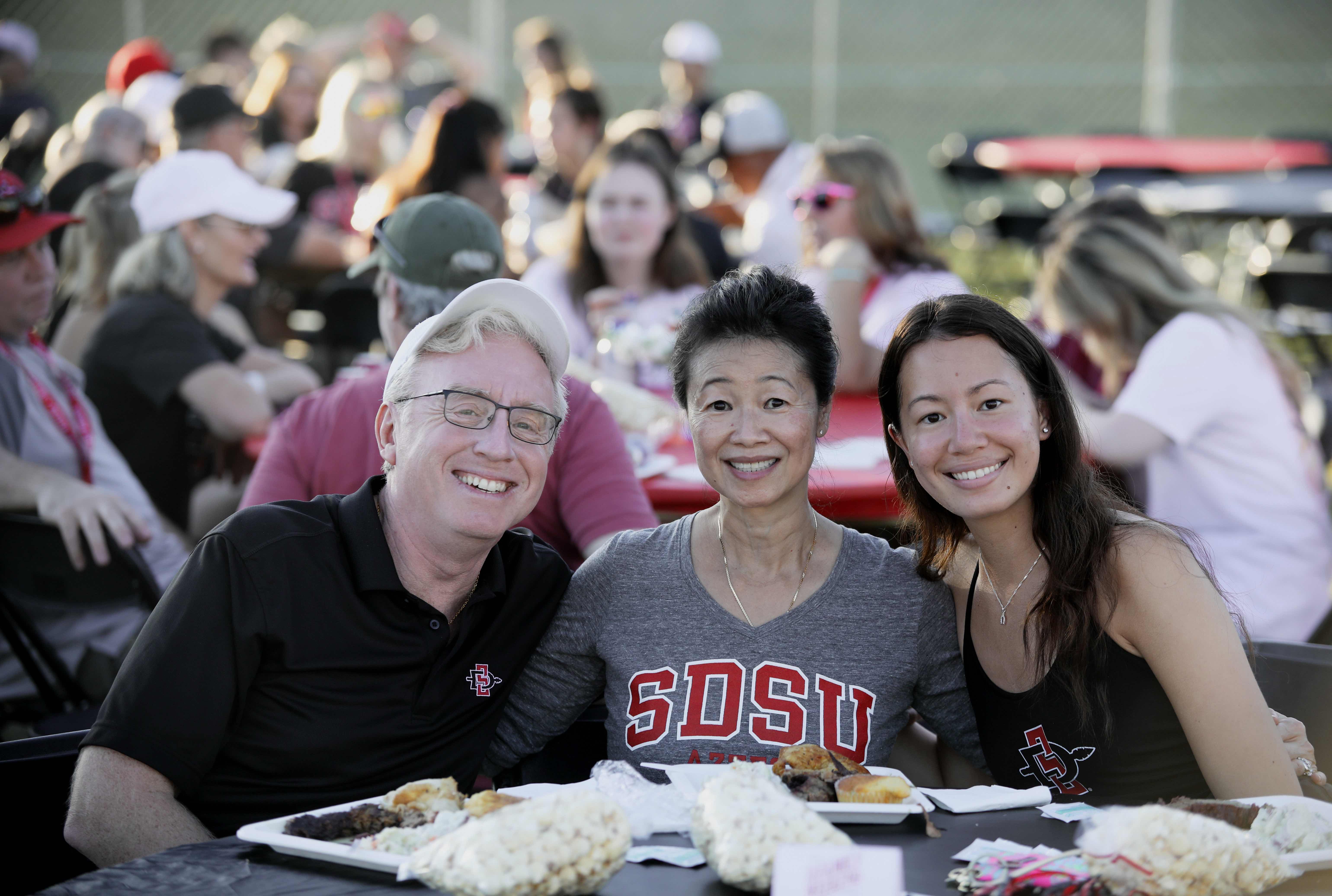 image of parent and sdsu student